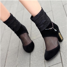 专柜正品网靴春夏季新款女单靴镂空靴子女鞋批发鞋子代理加盟免费