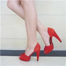 供应外销出口欧美鱼嘴鞋羊筋皮超纤女鞋防水台凉鞋复古罗马风