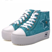 厂价加盟全国招商代销一手代发淘宝网店创业厚底高帮潮松糕鞋