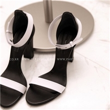 2013夏季新款真皮高跟凉鞋韩国partysu粗跟一字扣带公主鞋现货