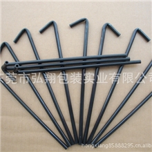 批发供应黑色大孔光亮鞋撑筷/环保新料鞋筷/塑料鞋撑