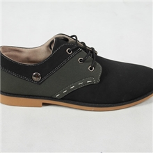 新款外贸鞋休闲商务英伦潮流男鞋流行时尚磨沙牛筋底注塑鞋901