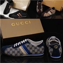 广州批发古奇天伦男鞋情侣鞋女鞋帆布格纹休闲男鞋单鞋韩版英伦