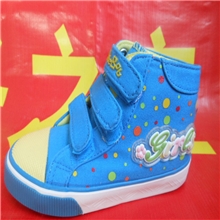 低价销售海绵宝宝中邦魔术贴童鞋库存处理帆布鞋温州童鞋批发