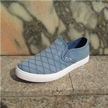 【健马】批发卓不凡品牌水洗牛仔帆布懒人鞋个性潮流板鞋男鞋003