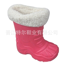 批发EVA雨鞋雨靴防水鞋鞋地靴EVA棉鞋棉靴T906-4