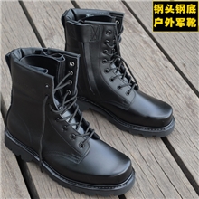 钢头钢底超强人气3515军靴男高帮靴子真皮牛皮男靴工装靴作战靴