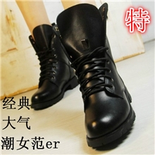 2013秋冬爆款单靴冬靴骑士靴女靴子机车靴马丁靴女鞋短靴皮靴824
