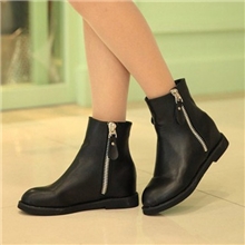 2013秋季新款欧美英伦风短靴时尚侧拉链马丁靴骑士靴女靴732