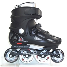 厂家批发:LABEDA开火黑|旱冰鞋|单排溜冰鞋|滑冰鞋|轮滑鞋|平滑鞋