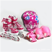 低价批发天鹅2013年最新款式TE-203超酷儿童溜冰鞋套装