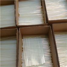 福建泉州顺德热熔胶厂供应7mm*300mm白色透明热熔胶棒