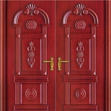 厂家直接供应宇竹竹门原竹雕花门