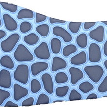 EVA沙滩拖鞋底，EVA双色花纹片