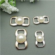 饰品配件鞋扣配件UV电镀鞋花鞋扣F397小号丝带扣