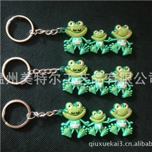生产供应PVC软胶钥匙扣青蛙钥匙扣钥匙扣挂件