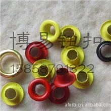 厂家直销供应多款喷漆铁气眼、铜气眼、合金气眼/鸡眼/鞋眼