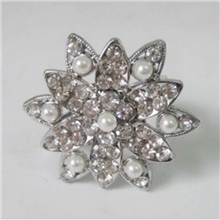 珍珠餐巾环餐巾扣席巾圈不锈钢餐巾圈席巾扣