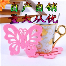 淘宝热卖创意时尚花纹高档杯垫碗垫隔热垫餐垫直径爆款