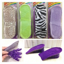 硅胶五层后增高鞋垫可拆卸隐形内增高垫半垫男式女款年如意