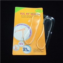 厂家直销供应透明硅胶后跟贴防磨调整尺码改善鞋不跟脚批发