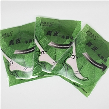 真皮半垫绿袋装聚合植物香薰精华除臭透气保持足部干爽舒适