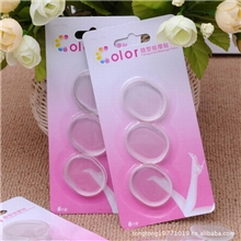 年如意鞋垫批发仿硅胶鞋垫6片装透明随意贴圆点贴