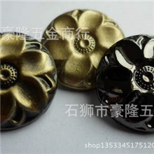 厂家直销高档五金新款女士羽绒服金属钮扣，衣扣，四合扣