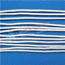 厂家供应3MM白色包芯涤纶低弹