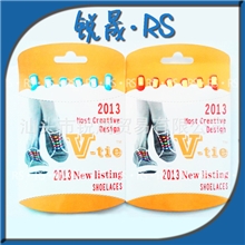 【硅胶鞋带】创意多色盒装硅胶鞋带v-tie鞋带厂家直销