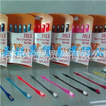 【V-TIE正品】专利创意多色盒装硅胶鞋带v-tie鞋带厂家直销