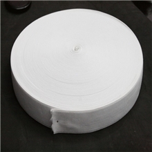 【企业集采】直销3公分白色色钩编松紧带、裤腰松紧带出口松紧带