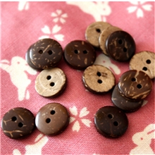 【珍博辅料】休闲服装纽扣木头扣椰壳纽扣来样订做钮扣