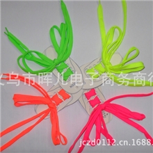 厂家直销素色中空鞋带荧光鞋带涤纶织带可加印刷质优