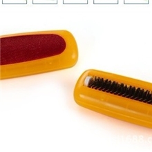 厂家直销JSJ-8299双面吊卡魔力衣刷、除尘刷、塑料刷、静电刷