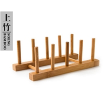 供应环保竹制盘架纯手工定制