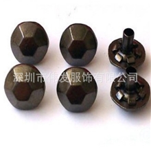 厂家直销纽扣批发足球形金属钮扣