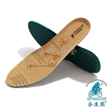 合生熊鞋垫厂家批发磁疗按摩鞋垫牛皮透气防臭舒服抗疲劳D-12