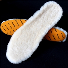 合生熊加厚澳洲纯羊毛皮毛一体百分百纯羊毛冬季保暖鞋垫B-01