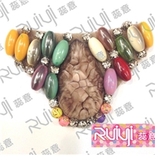 塑胶拖鞋鞋花广州厂家凉鞋鞋花水晶珠树脂亚克力