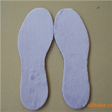 生产供应高密度海棉优质毛绒保暖鞋垫批发鞋垫厂家