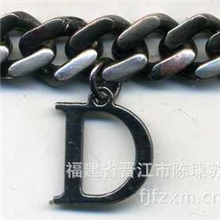 高档锌合金服饰配件链条金属链条拉丝喷油适合各种箱包