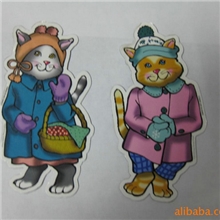 厂家直销EVA冰箱磁贴公仔冰箱磁贴可按客户要求订做