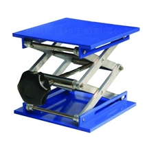 供应实验室不锈钢升降台200*200小型手动升降台厂家包邮