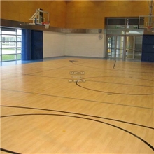 4.5mm厚度木纹弹性篮球地板室内篮球场地板球场运动地胶