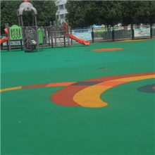 承接淮安幼儿园彩色塑胶地面幼儿园户外塑胶跑道施工