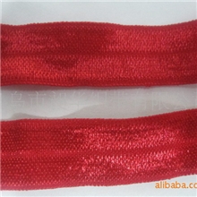 【义乌昶华专业厂家】红色光面弹力包边带提花包边带