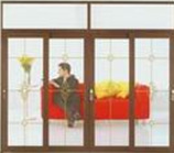 高档铝合金推拉门厂家定做铝合金中空玻璃推拉门厂家直销