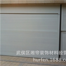 120欧式门双层双筋白色防风厂房门、车库门、工业门电动遥控