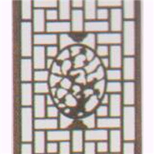 订做仿古窗棂几何形花格木质饰品/木质花格